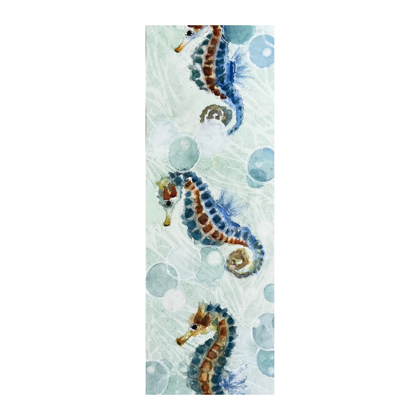 Seahorses (sold framed)