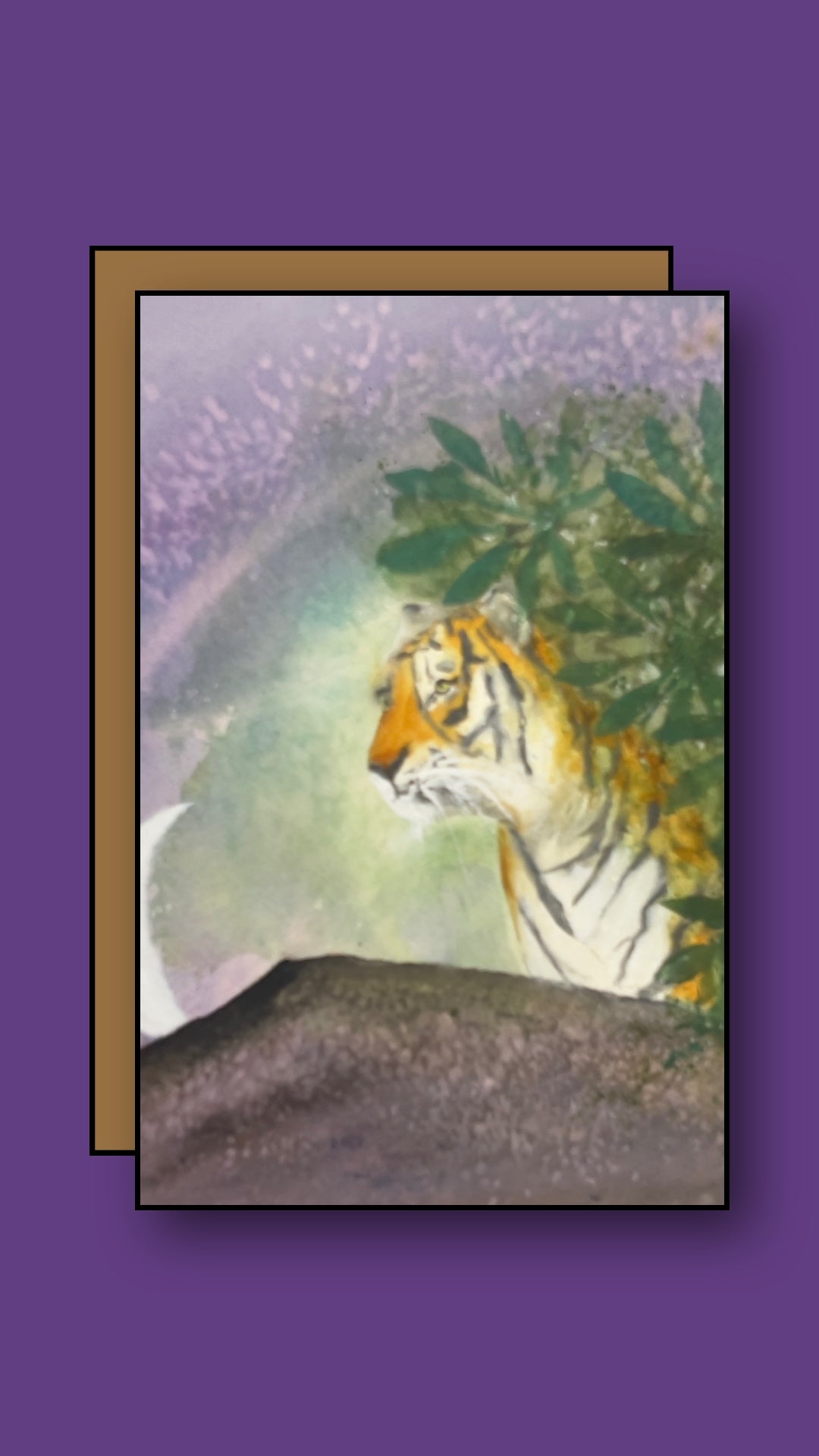 Moonlit Mystery (sold framed)