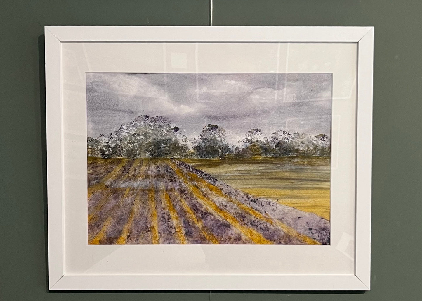 Lavender Sky (sold framed)