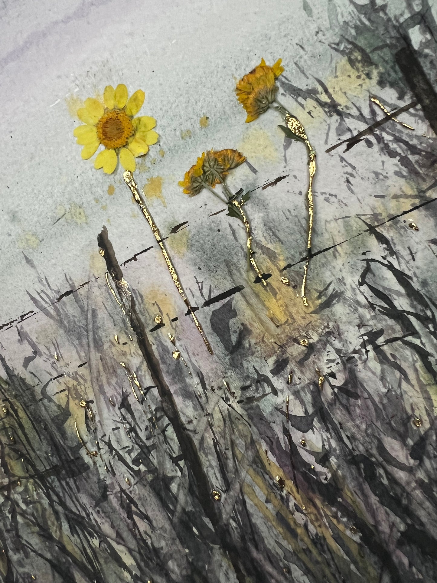 Golden Whispers (sold framed)