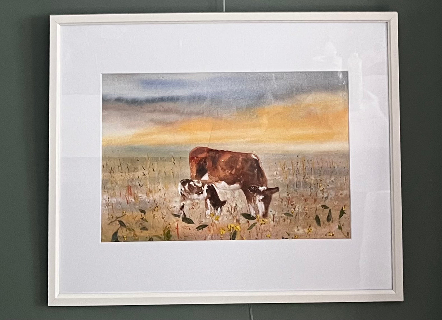 Elizabeth & Helen (sold framed)