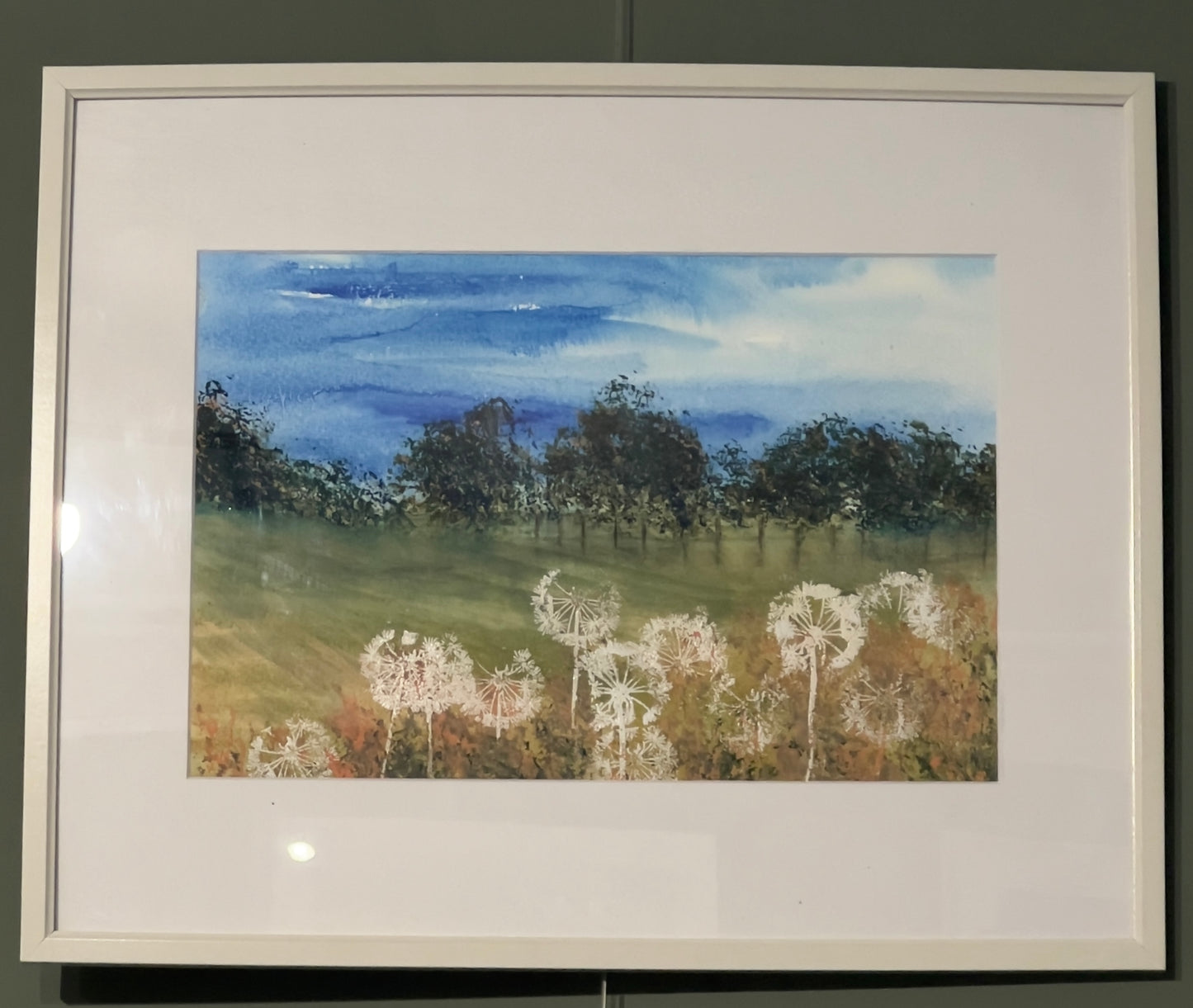 Gentle Breeze (sold framed)