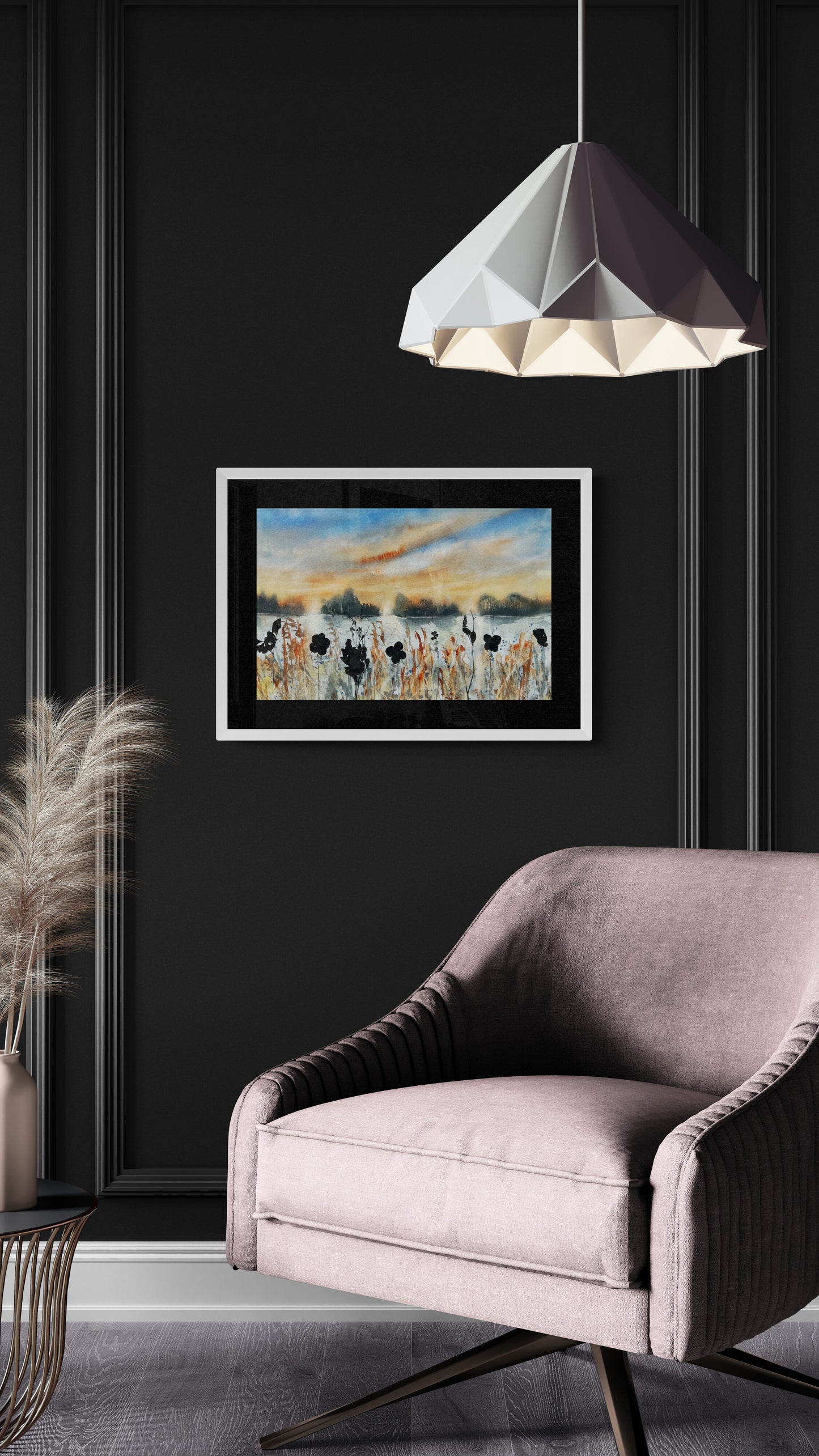 As The Sun Bows (sold framed)