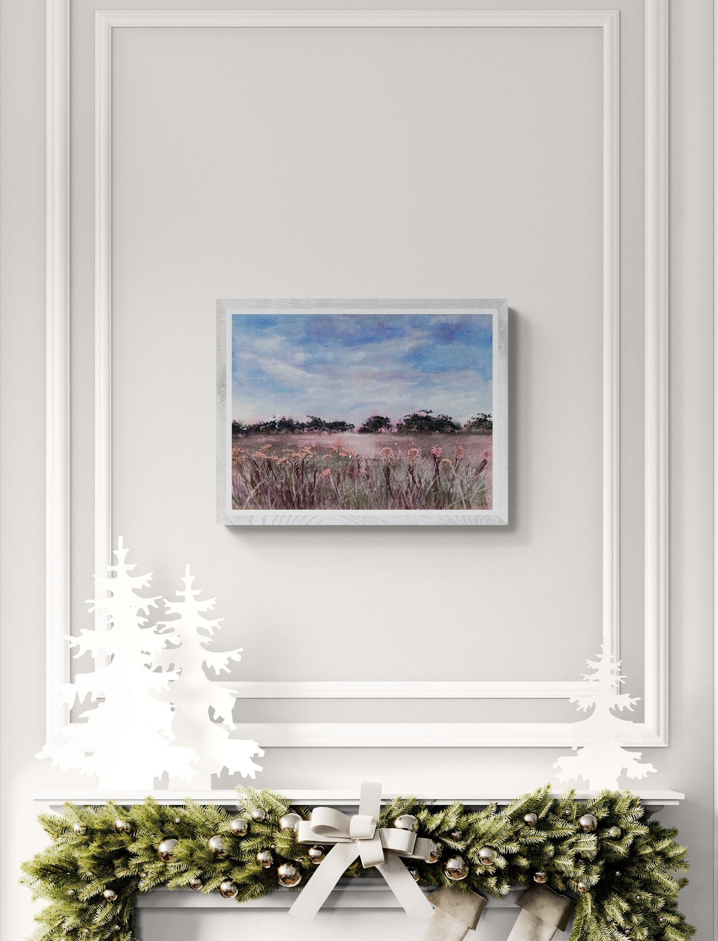 Rose Hued Glow (sold framed)