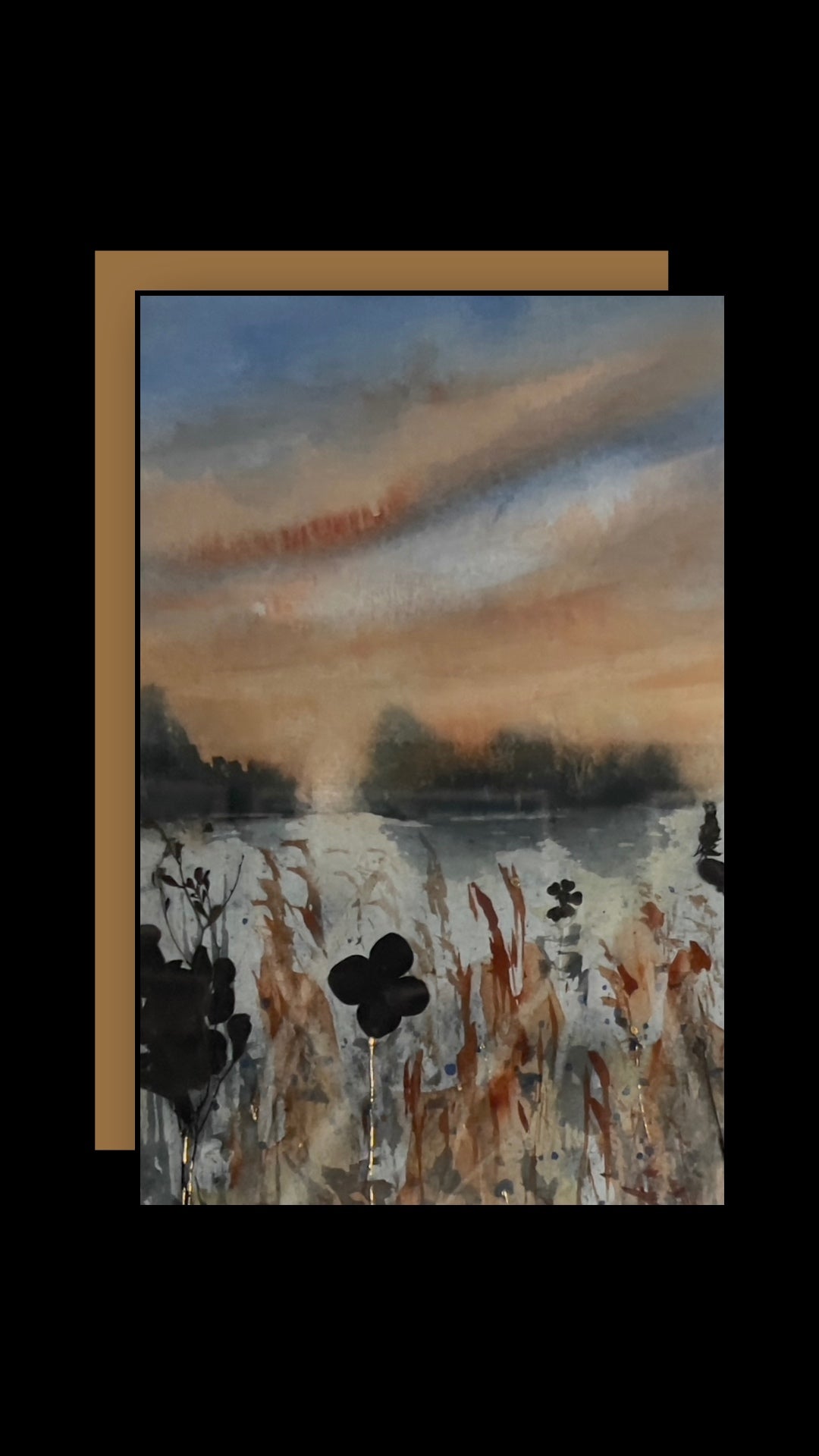 As The Sun Bows (sold framed)