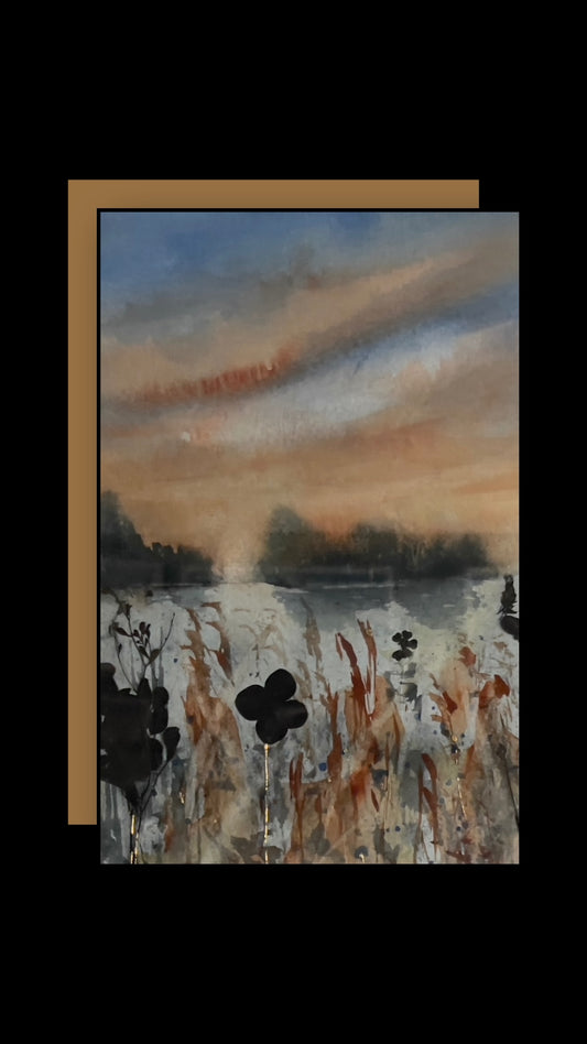 As The Sun Bows (sold framed)