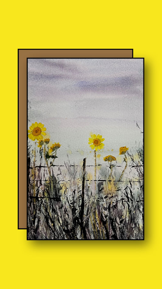 Golden Whispers (sold framed)