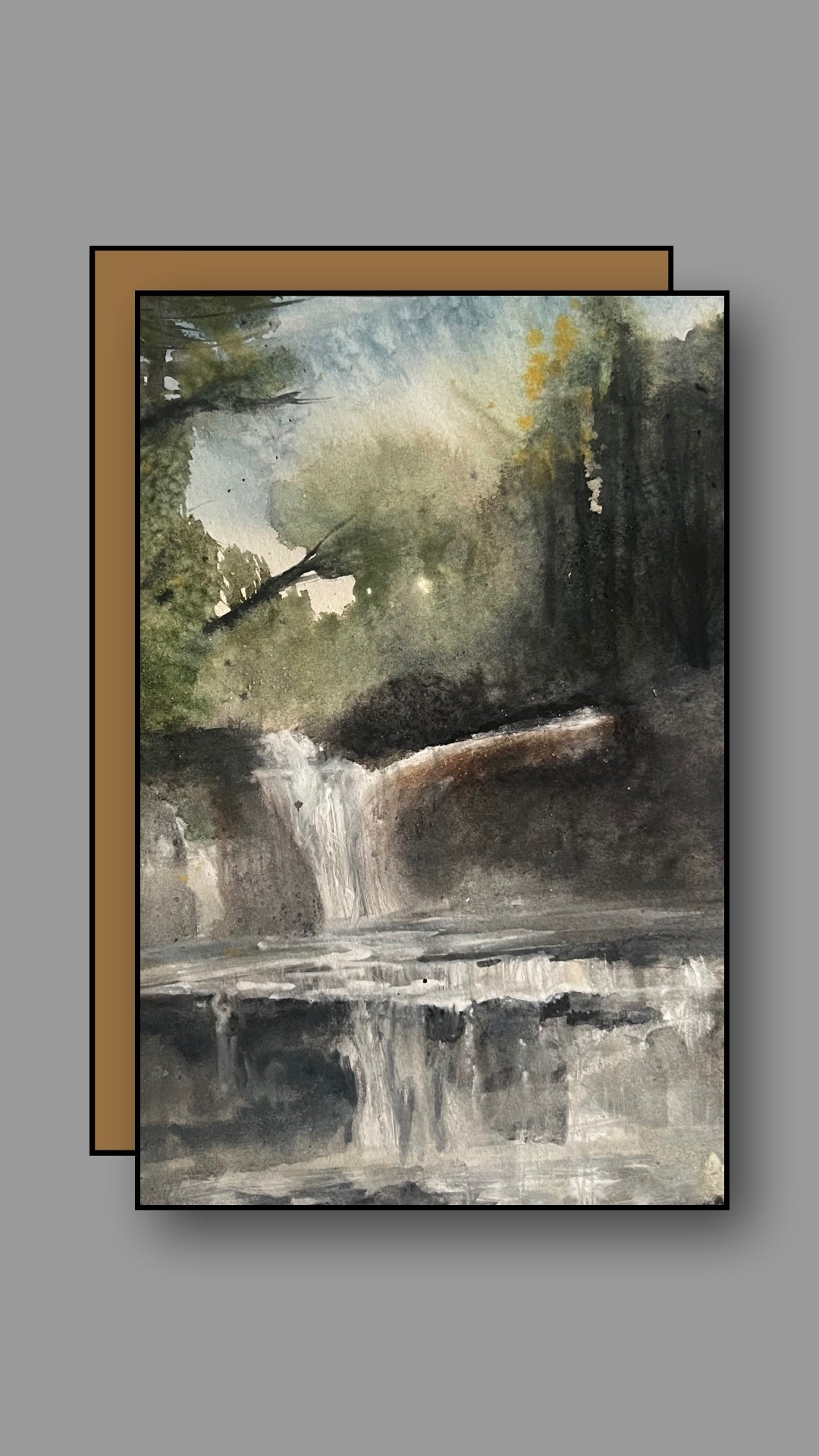 Gentle Fall (sold framed)