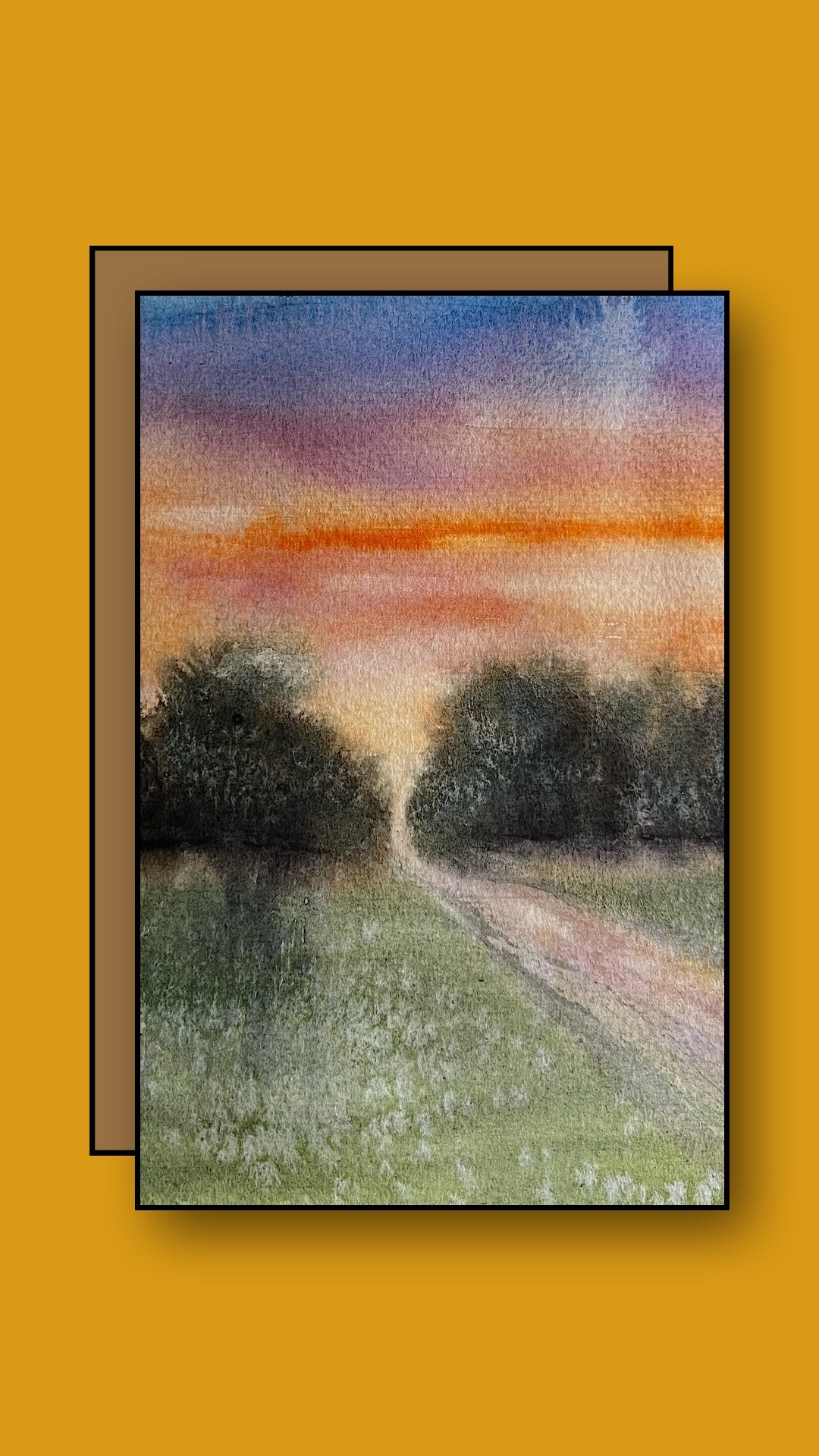 Field of Daisies (sold framed)