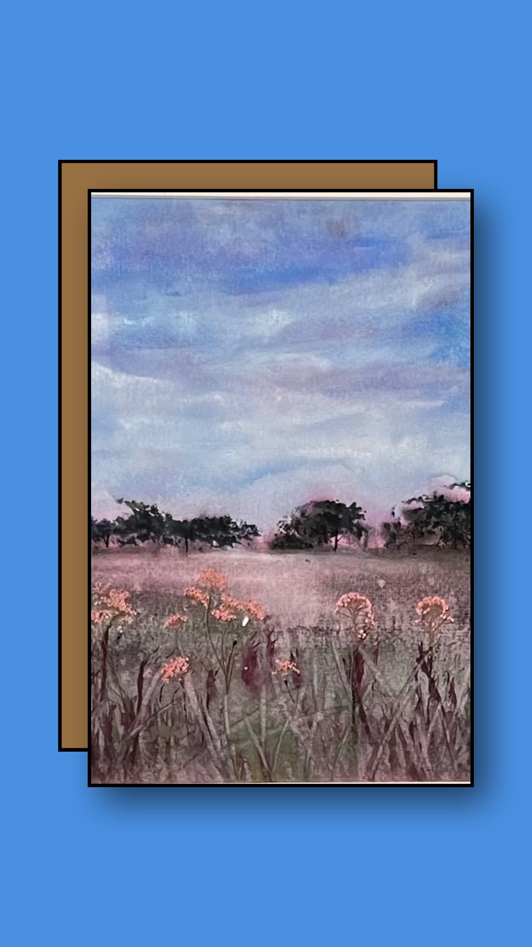 Rose Hued Glow (sold framed)