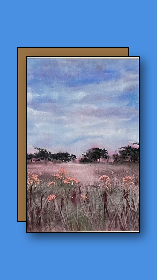 Rose Hued Glow (sold framed)
