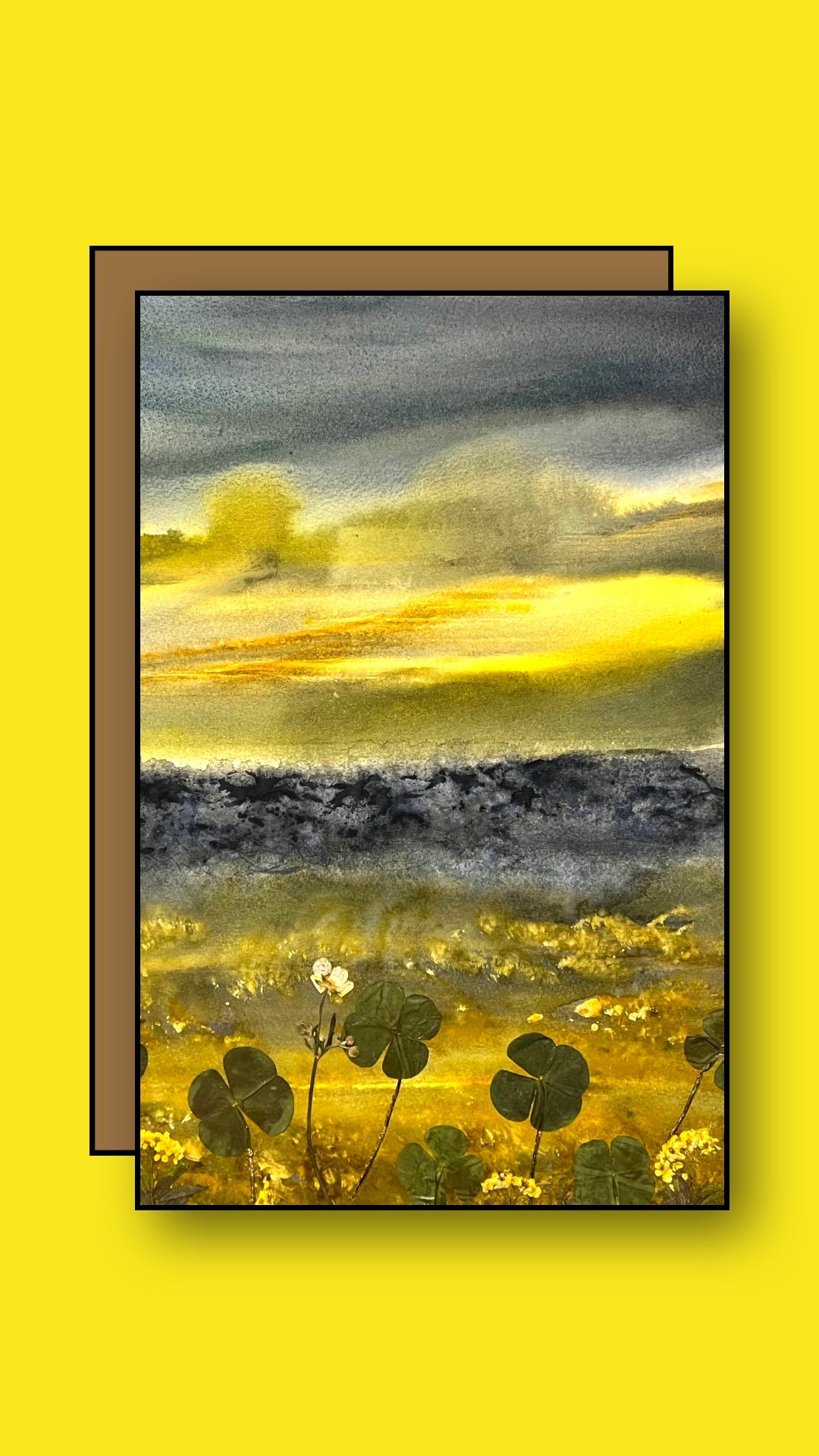 For Luck (sold framed)