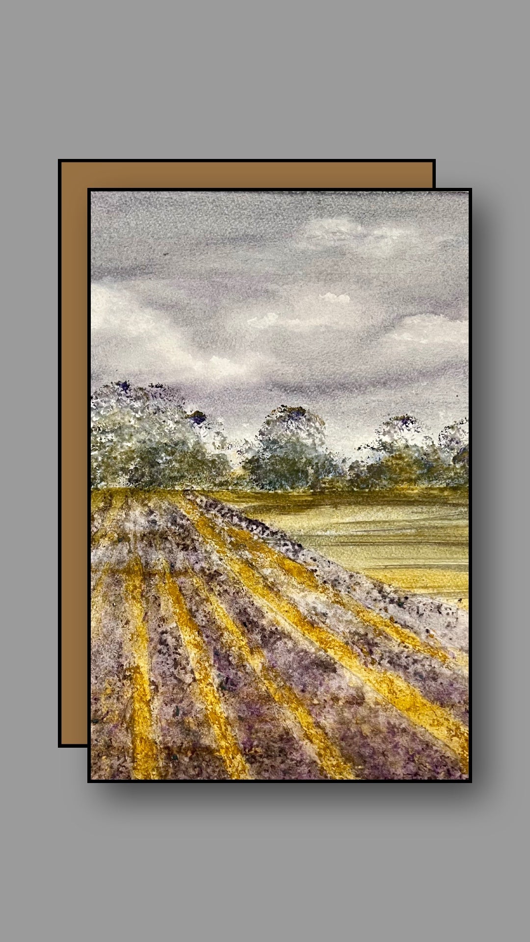 Lavender Sky (sold framed)