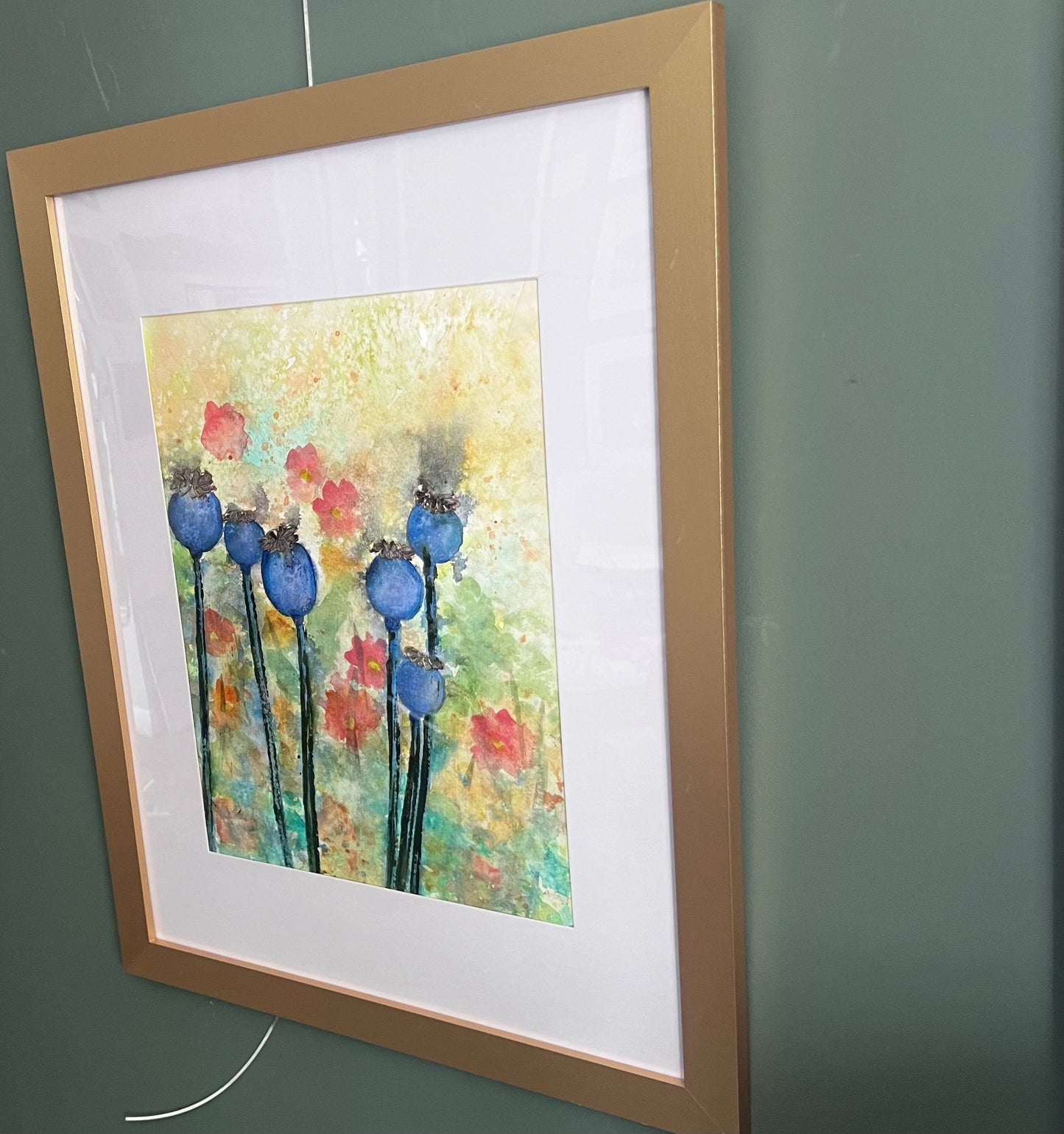 Golden Tops (sold framed)