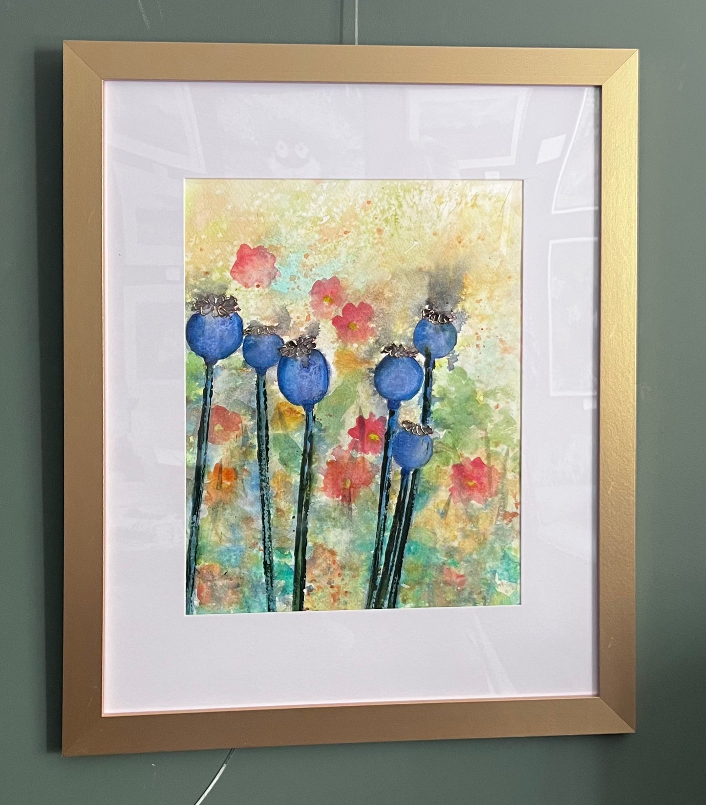 Golden Tops (sold framed)