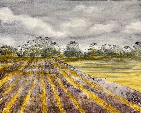 Lavender Sky (sold framed)