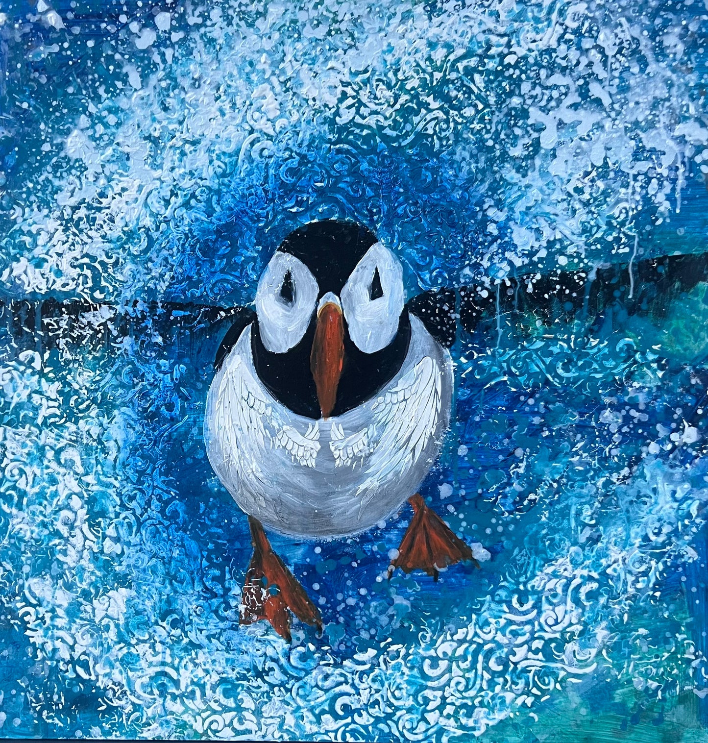 Under the Wave (sold framed)