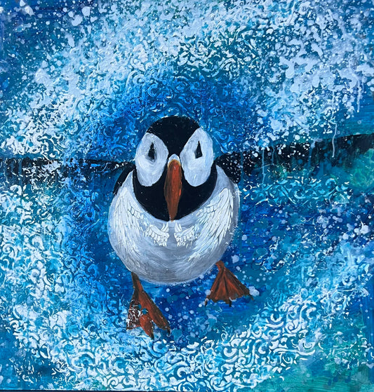 Under the Wave (sold framed)