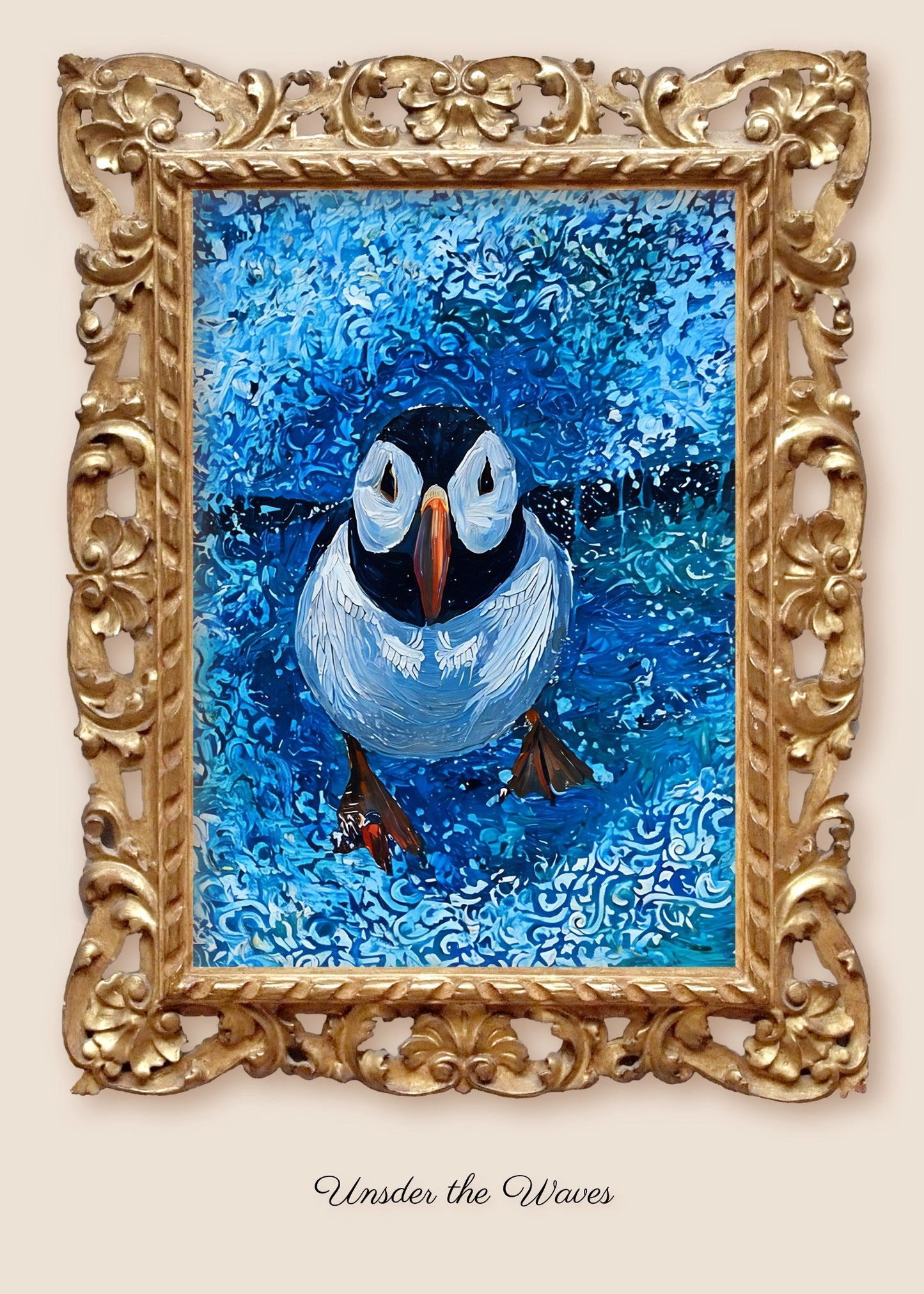 Under the Wave (sold framed)