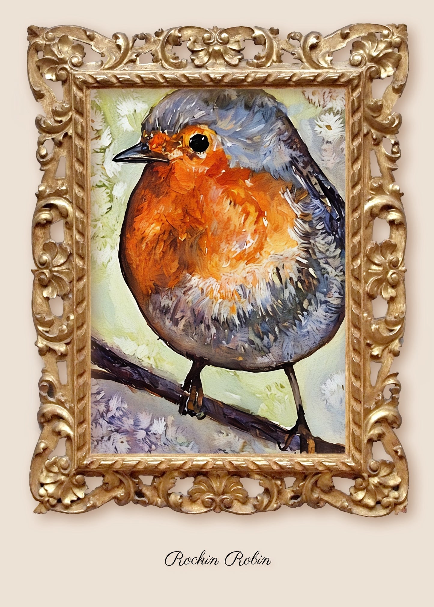 Rockin Robin (sold framed)