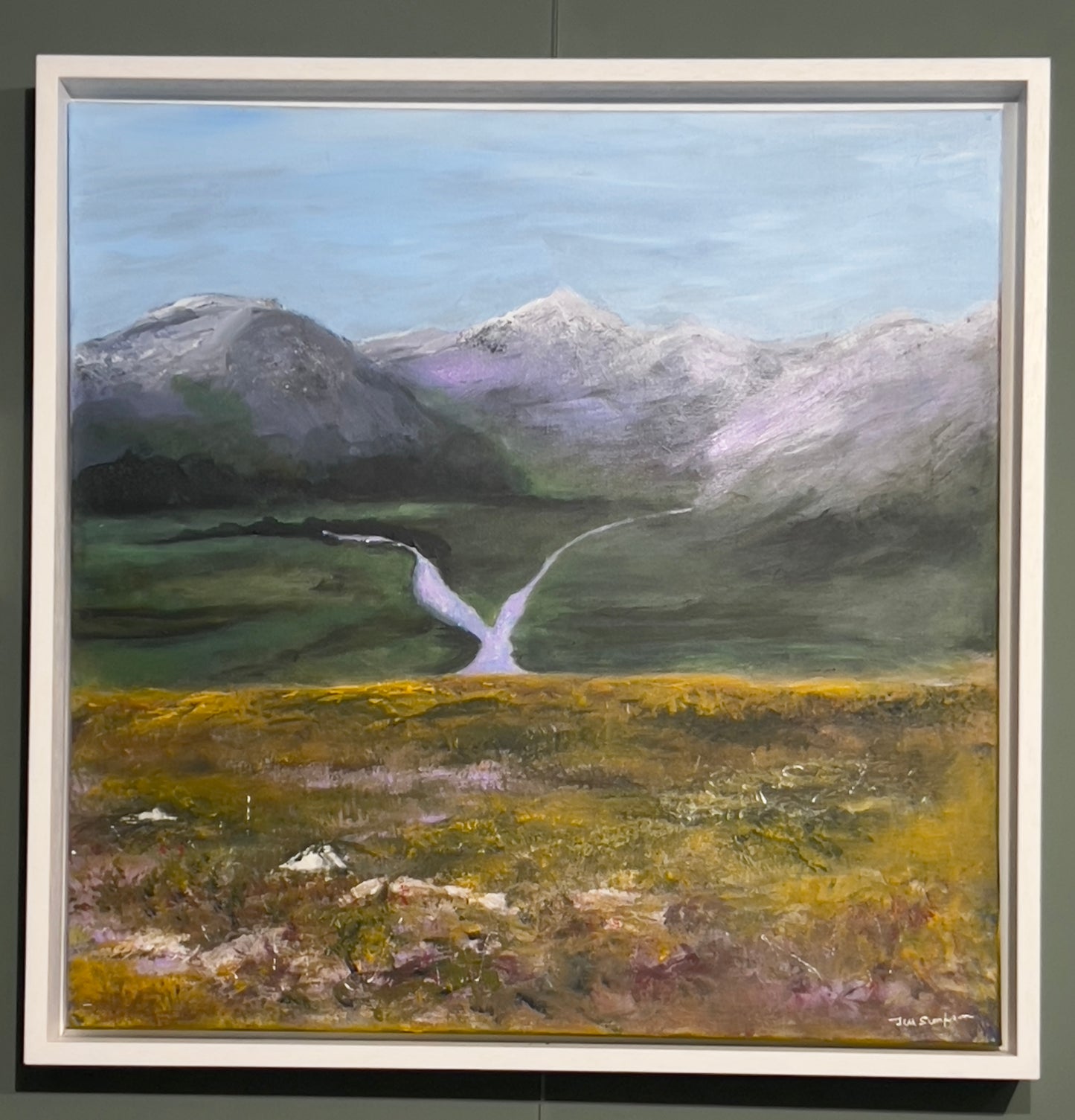 Cable Car View (sold framed)