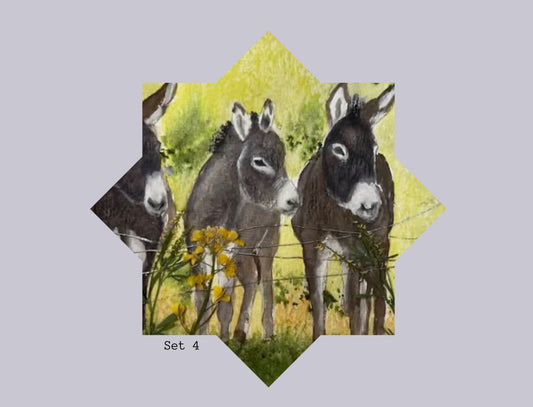 Coasters (set 4) 4" Square