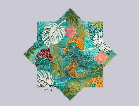 Coasters (set 4) 4" square