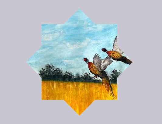 Coasters (Set 4 mixed) 4"