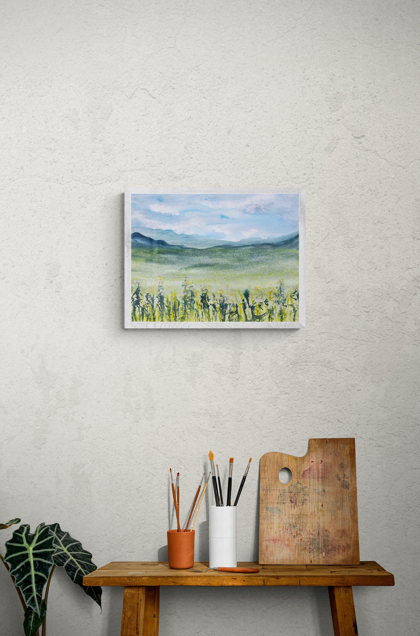 Pause and Breath (Sold Framed)
