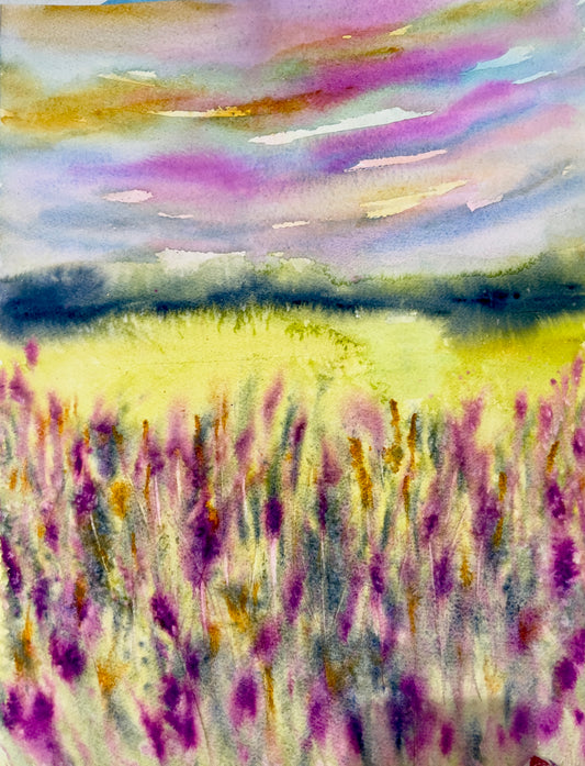 Vivid Sky (sold framed)